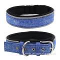 Colorful Quick Release Neoprene Reflective Tape Dog Collar